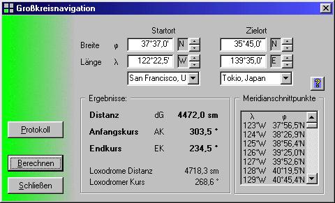 Großkreisnavigation